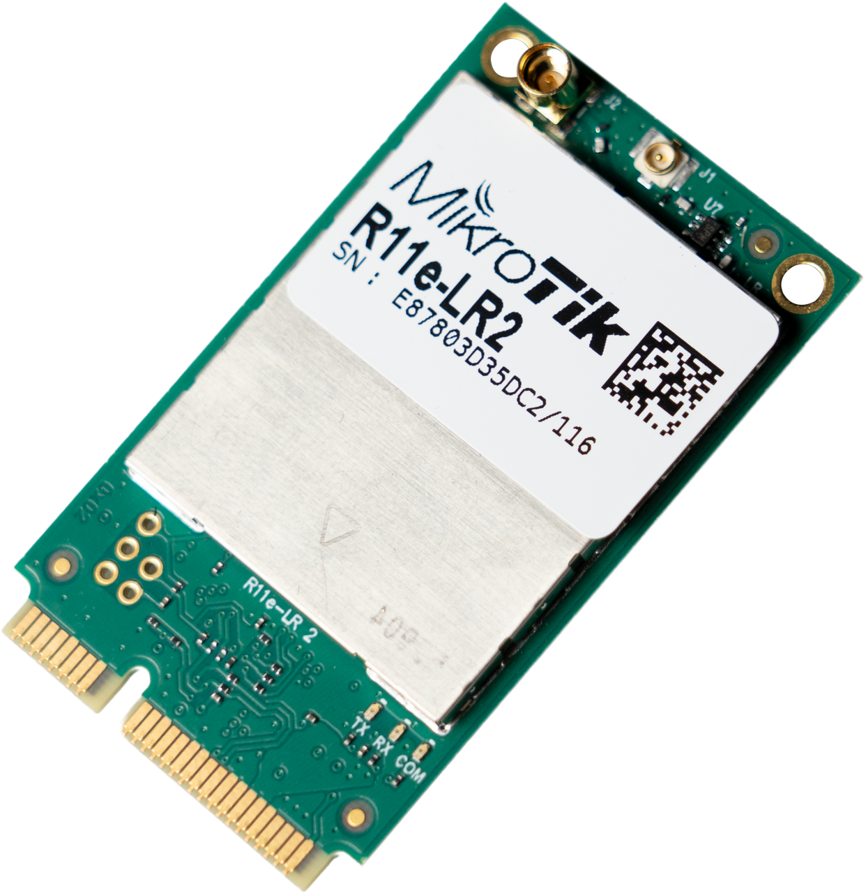 MikroTik R11e-LR2 Gateway card for LoRa technology in mini PCIe form